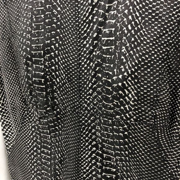 Kimberly Ovitz Snakeskin Embossed Leather Dress - Picture 3 of 14